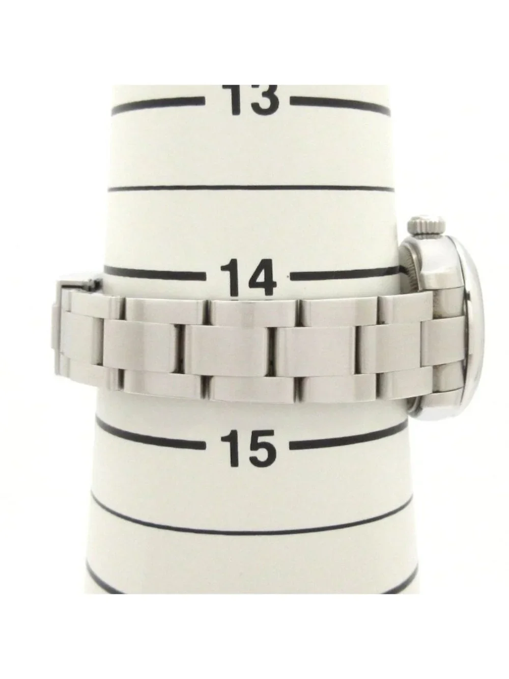 Rolex Watch Oyster Perpetual SS 11 Frames 1 Remaining Frame Roulette Dial Satin